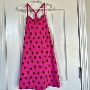 Hanna Andersson tank dress with built in shorts underneath. Size: 6/7